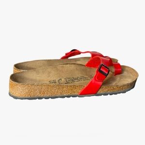 Birkenstock Birkies Majestic Red Like New Sandals Size Women’s 11 / M9 / EUR 42